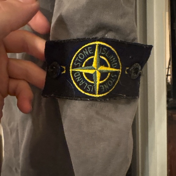 Stone Island Charcoal Cargo Pants - Picture 3 of 9